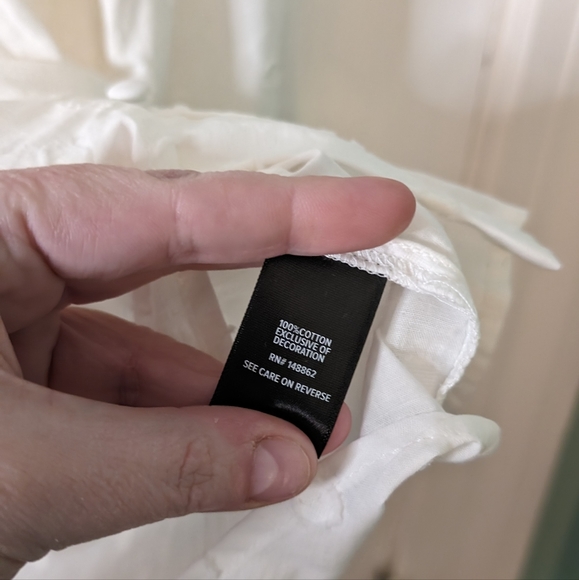 Torrid Cotton Clip Dot Lace Trim Long Sleeve Top size 1x NWT - Picture 7 of 9